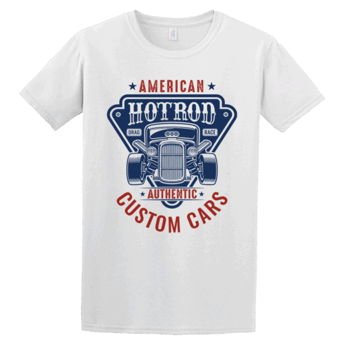 Κοντομάνικο American Hot Rod Classic