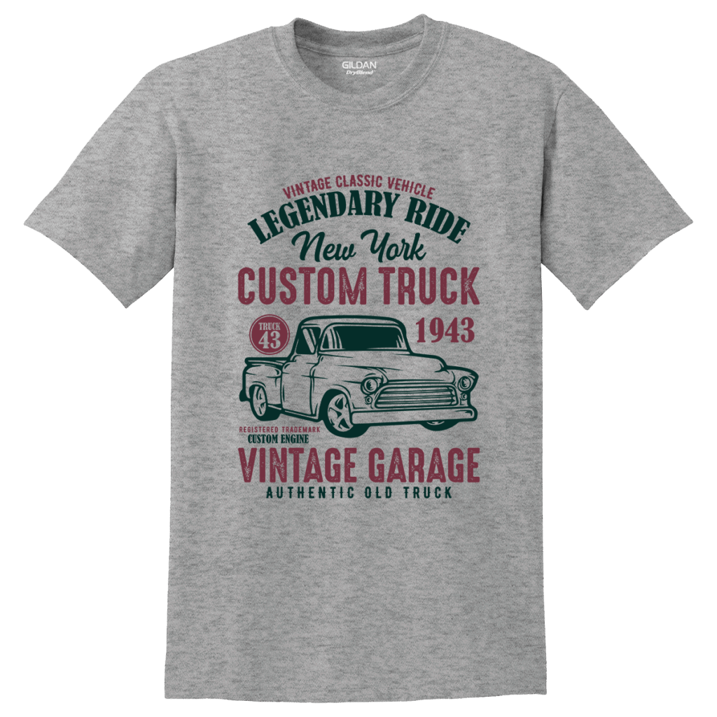 Κοντομάνικο T-Shirt NY Custom Truck 10 Κοντομάνικο T-Shirt NY Custom Truck