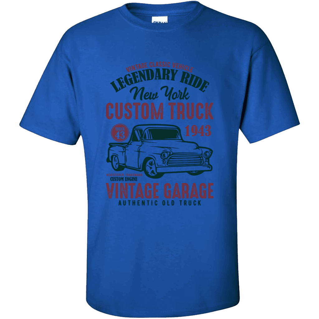 Κοντομάνικο T-Shirt NY Custom Truck 11 Κοντομάνικο T-Shirt NY Custom Truck