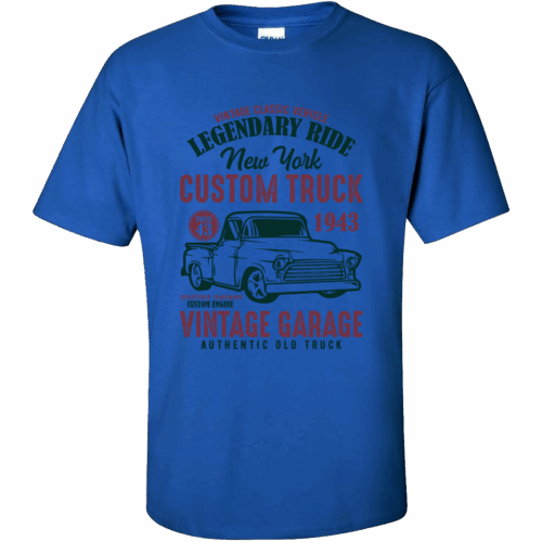 Κοντομάνικο T-Shirt NY Custom Truck