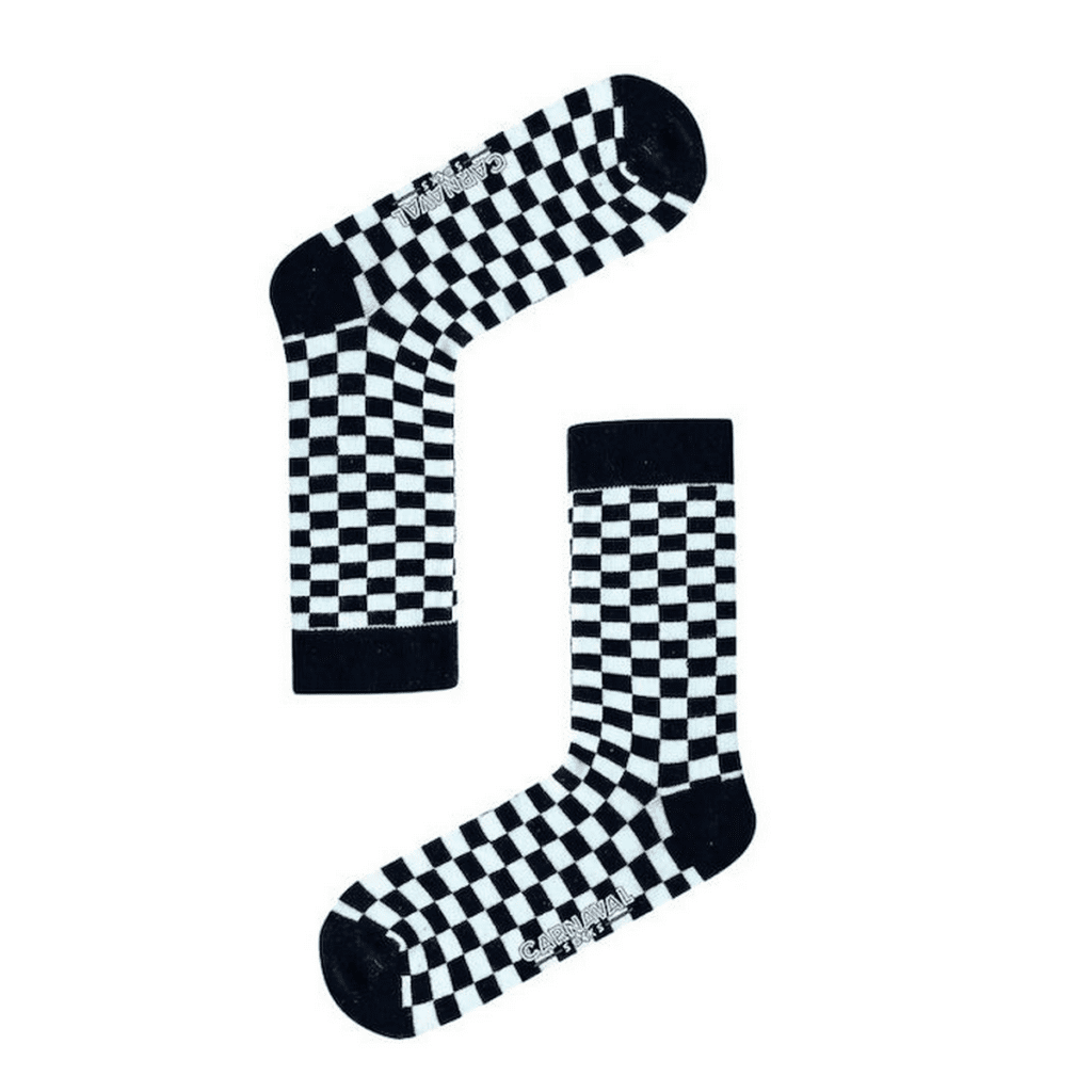 Unisex κάλτσες Black and White