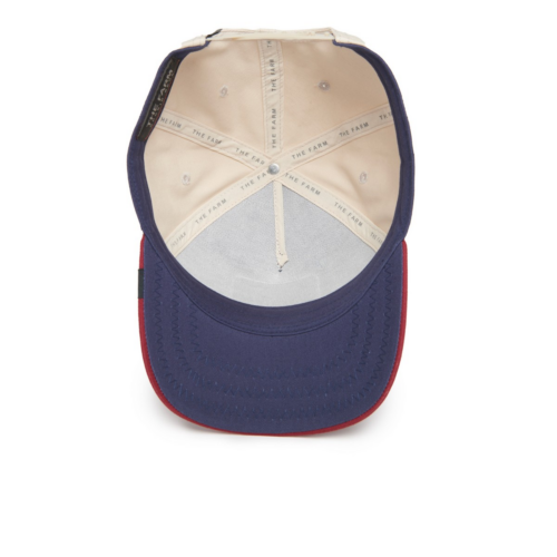 Καπέλο Jockey χωρίς δίχτυ All American Rooster 100 Κόκορας Μπλε - Goorin Bros 7