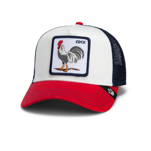 Καπέλο Jockey Team Rooster Κόκορας Λευκός - Goorin Bros