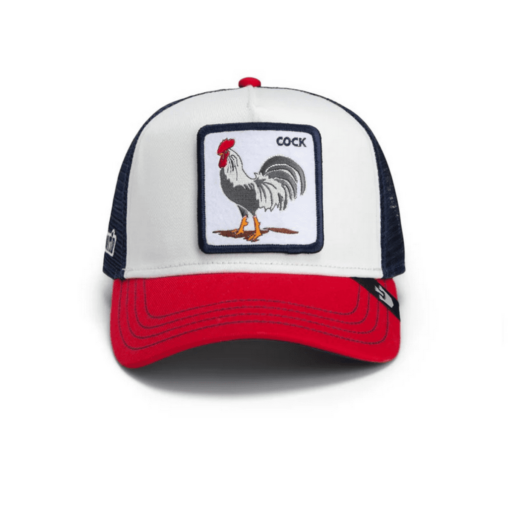 Καπέλο Jockey Team Rooster Κόκορας Λευκός - Goorin Bros 1