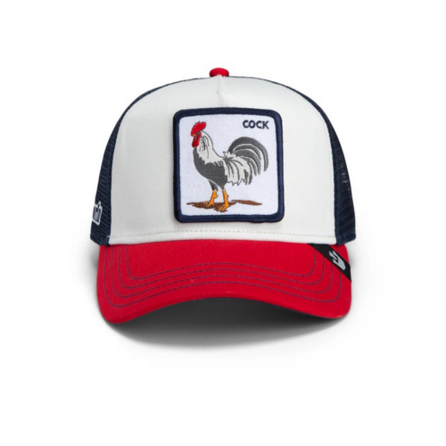 Alternative view of Καπέλο Jockey Team Rooster Κόκορας Λευκός - Goorin Bros