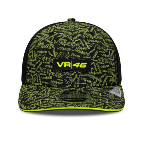 60772074_1_b377bd49-5b8a-46f2-8e0c-aacc57adfb18 VR46 All Over Print Black 9SEVENTY Stretch Snap Cap 8