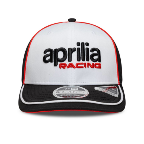Alternative view of Aprilia Logo White 9SEVENTY Stretch Snap Cap