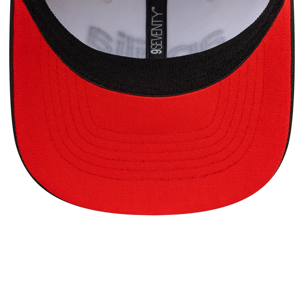 Aprilia Logo White 9SEVENTY Stretch Snap Cap 4