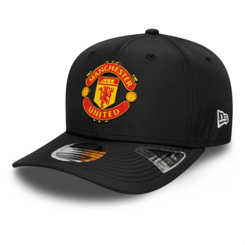 Manchester United FC Black 9SEVENTY Stretch Snap Cap