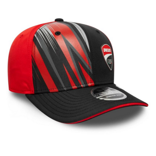 Alternative view of New Era Ducati Motor Logo Print 970 Stretch Snap Cap Black