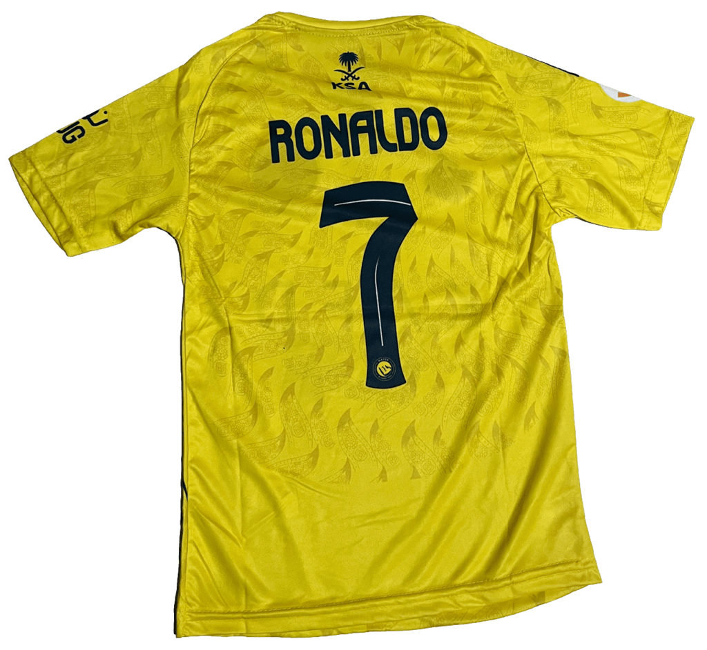 Σετ ποδοσφαίρου Ronaldo Al Nassr 2026 εντός έδρας εμφάνιση 3