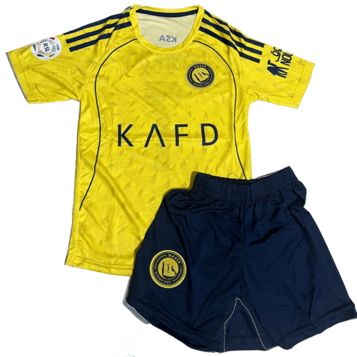 Σετ ποδοσφαίρου Ronaldo Al Nassr 2026 εντός έδρας εμφάνιση