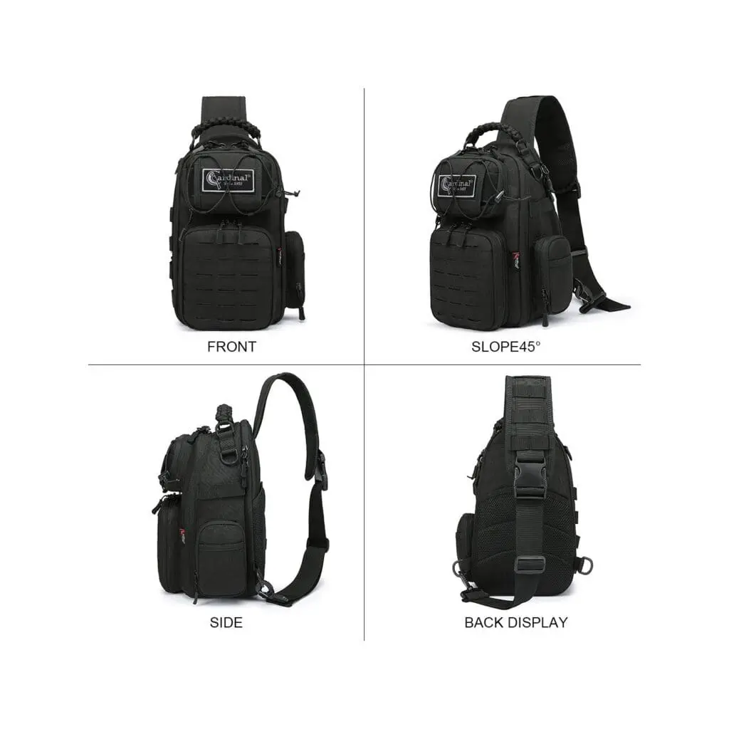 Στρατιωτικό Τσαντάκι Στήθους Tactical Cardinal MT4080 μαύρο 5