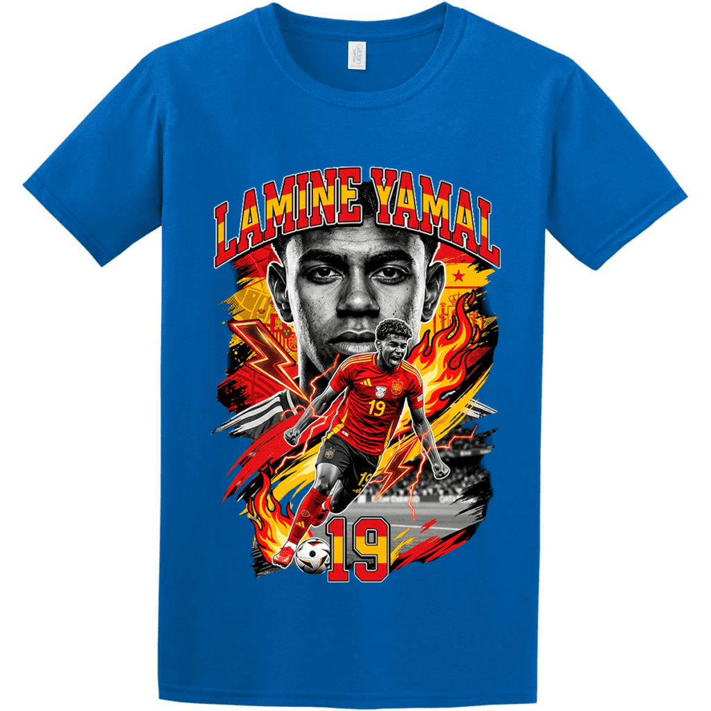 Κοντομάνικο παιδικό Lamine Yamal Spain World Cup