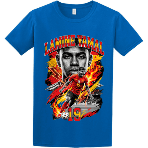 Κοντομάνικο παιδικό Lamine Yamal Spain World Cup