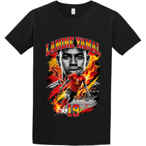 Κοντομάνικο παιδικό Lamine Yamal Spain World Cup