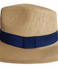 Fedora με μπλε κορδέλα