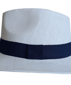 Alternative view of Fedora με μπλε κορδέλα