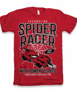 Tshirt Spider racer