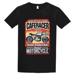 Tshirt Cafe race Motorcycle