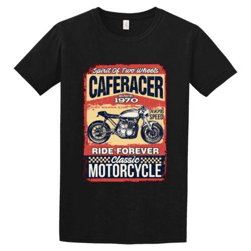 Tshirt Cafe race Motorcycle