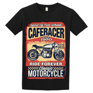 Tshirt Cafe race Motorcycle 91