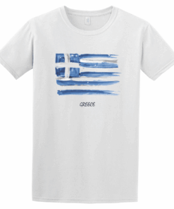 Tshirt Greek Flag