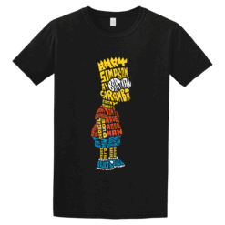 Κοντομάνικη μπλούζα Bart