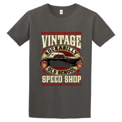 Alternative view of Ανδρική μπλούζα Vintage Rockabilly