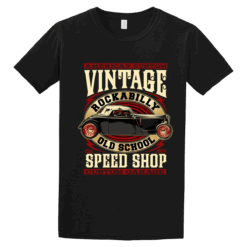 Ανδρική μπλούζα Vintage Rockabilly