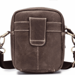 Alternative view of Δερμάτινο τσαντάκι ώμου Bull Captain DJB 221 σκούρο καφέ