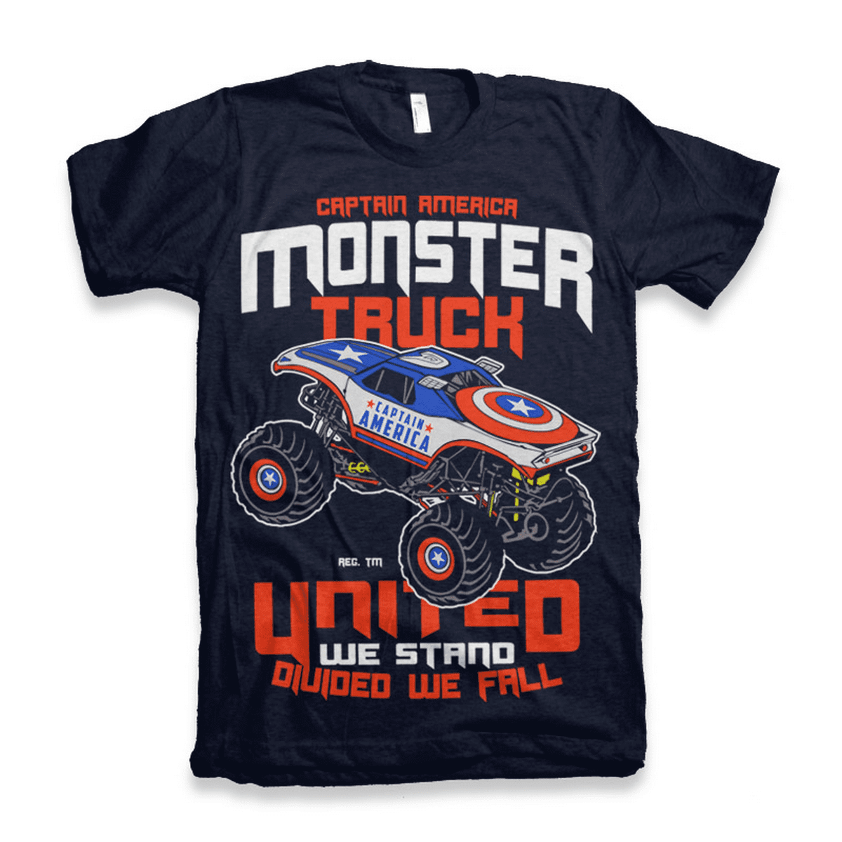 GILDAN Tshirt Monster truck America