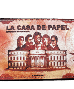 Χειροποίητη δερμάτινη καπνοθήκη La Casa De Papel