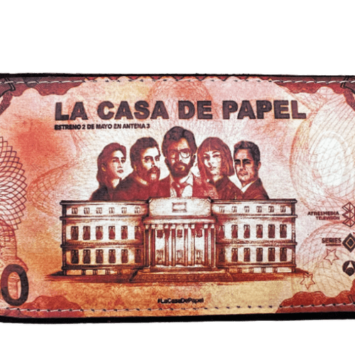 Χειροποίητη δερμάτινη καπνοθήκη La Casa De Papel
