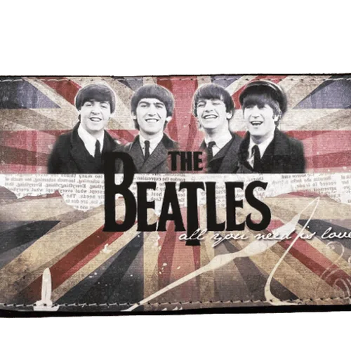 Χειροποίητη δερμάτινη καπνοθήκη The Beatles