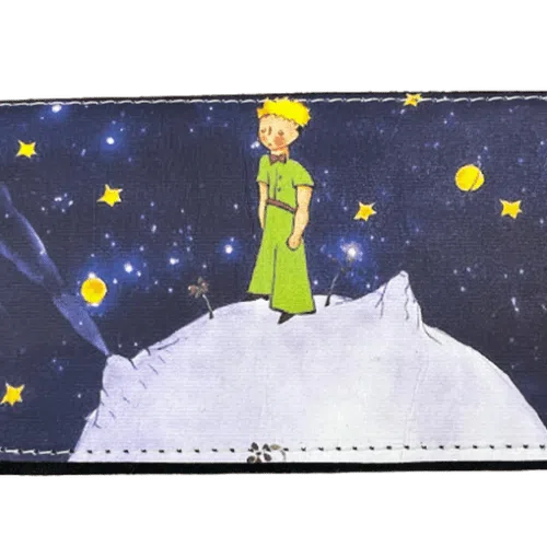 Χειροποίητη δερμάτινη καπνοθήκη Little Prince stars