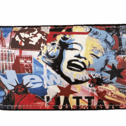 Χειροποίητη δερμάτινη καπνοθήκη New York City