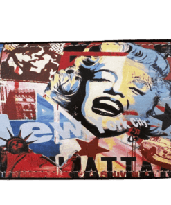 Χειροποίητη δερμάτινη καπνοθήκη New York City