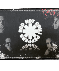 Χειροποίητη δερμάτινη καπνοθήκη Red Hot Chilly Peppers