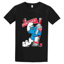 Κοντομάνικη μπλούζα Smurfnoff