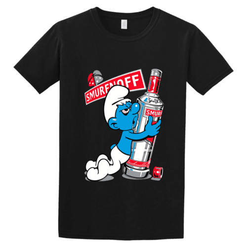 Κοντομάνικη μπλούζα Smurfnoff