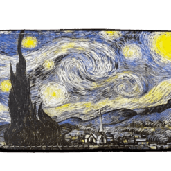 Χειροποίητη δερμάτινη καπνοθήκη Starry Night