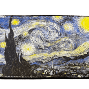 Χειροποίητη δερμάτινη καπνοθήκη Starry Night