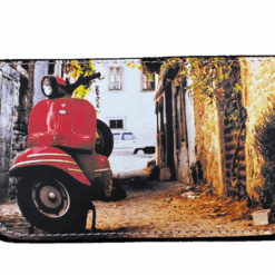 Χειροποίητη δερμάτινη καπνοθήκη Vespa