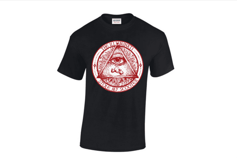 Κοντομάνικη μπλούζα Illuminati Scooter