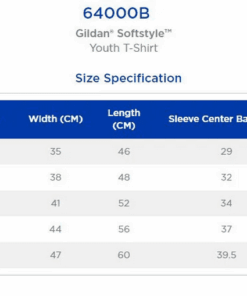 Παιδική κοντομάνικη μπλούζα Gildan 64000B