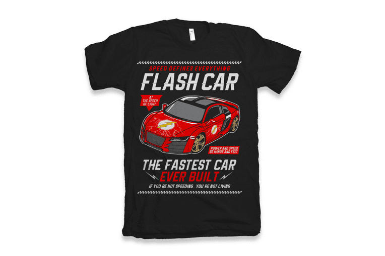 Κοντομάνικο Flash car