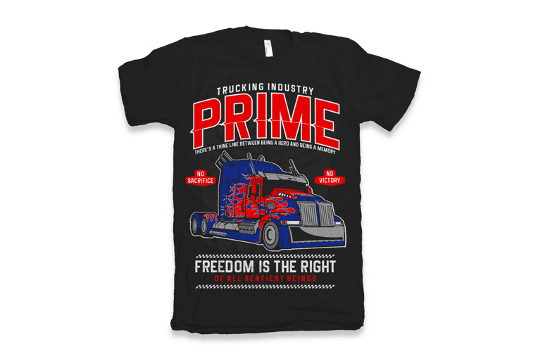 Κοντομάνικη μπλούζα Prime Truck