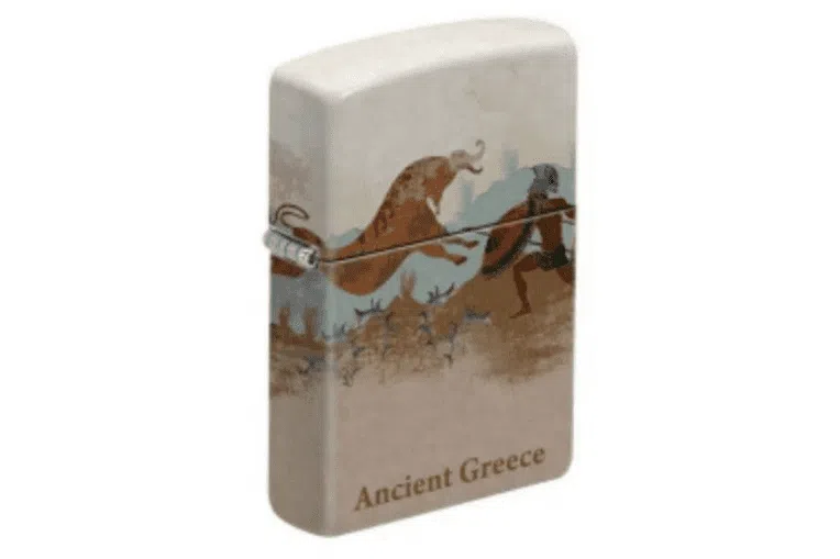 Ancient Greece Scene Design Zippo 1 Ancient Greece Scene Design Zippo