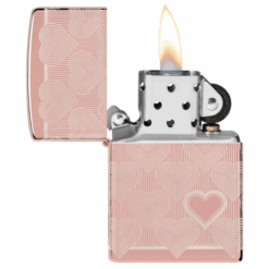 Heart Design Zippo